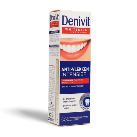 Denivit Tandpasta Anti-stain Intense Teeth Whitening 50ml