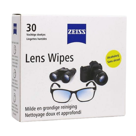 Zeiss Brillenpoetsdoekjes Lens Wipes 30st