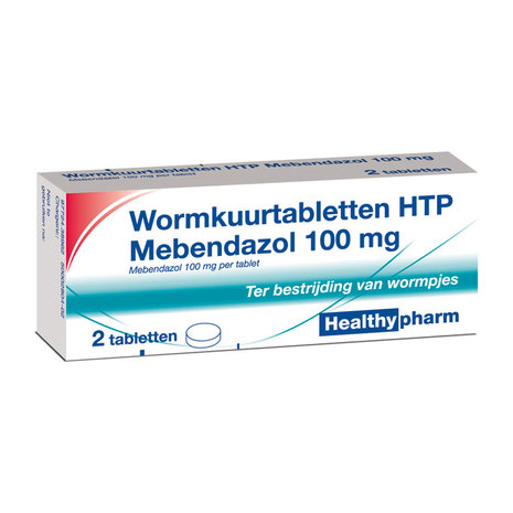 Healthypharm Mebendazol/wormkuur 2tb