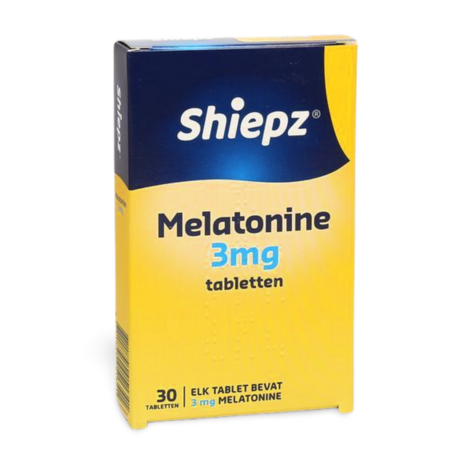 Shiepz Melatonine 3mg Tabletten - 30 Stuks