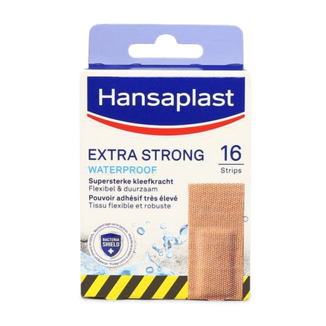 Hansaplast Extra Strong Waterproof 16st