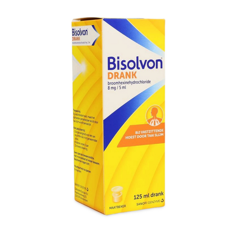Bisolvon Drank 8 Mg/5 Ml 125ml