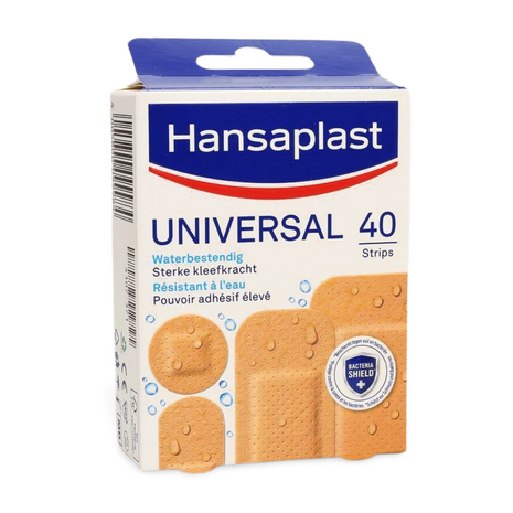 Hansaplast Water Resistant Universal Strips 40st