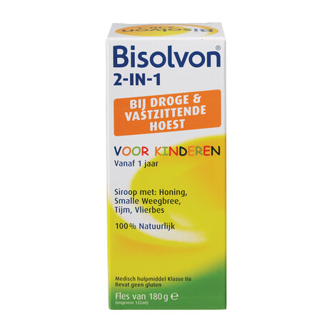 Bisolvon Drank 2 In 1 Kind 133ml