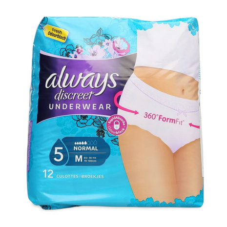 Always Discreet Pants M Incontinence 12 St