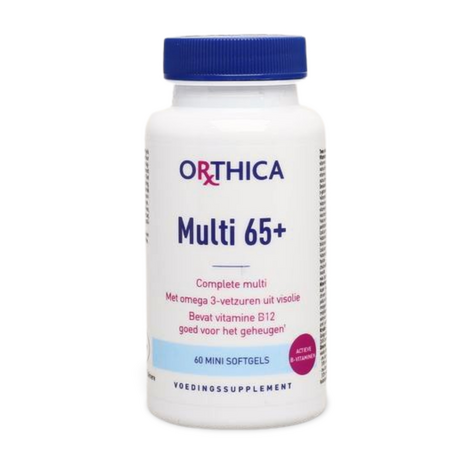 Orthica Multi 65+ Softgels 60 Stuks