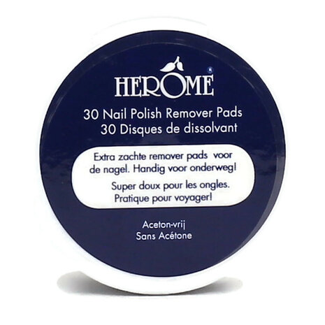 Herome Nagel Caring Remover Pad 30st