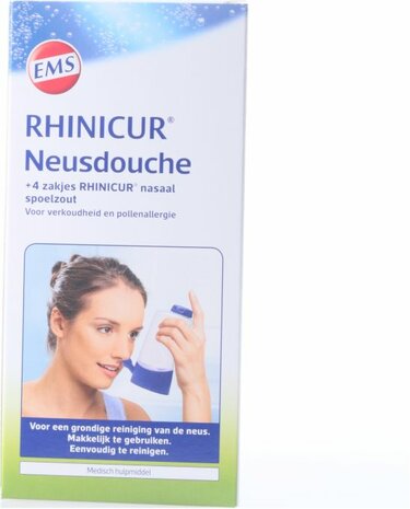 Rhinicur Neusdouche Met 4 Sachets 1set