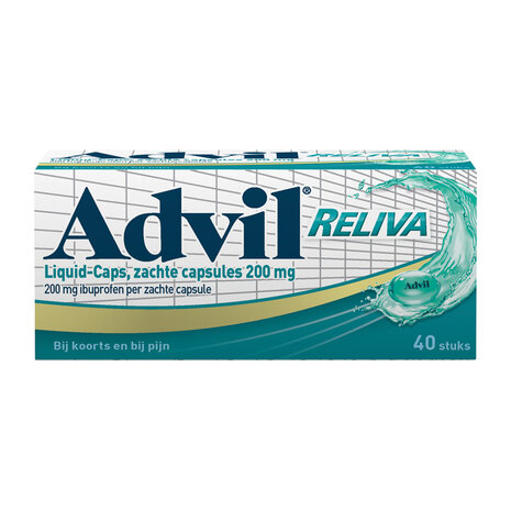 Advil Reliva Liquid Capsules 200mg 40ca