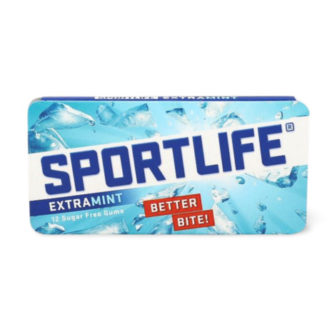 Sportlife Extramint Suikervrije Kauwgom - Lichtblauwe Verpakking