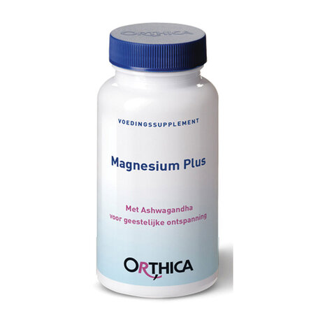 Orthica Magnesium Plus met Ashwagandha voor Geestelijke Ontspanning - 60 Capsules
