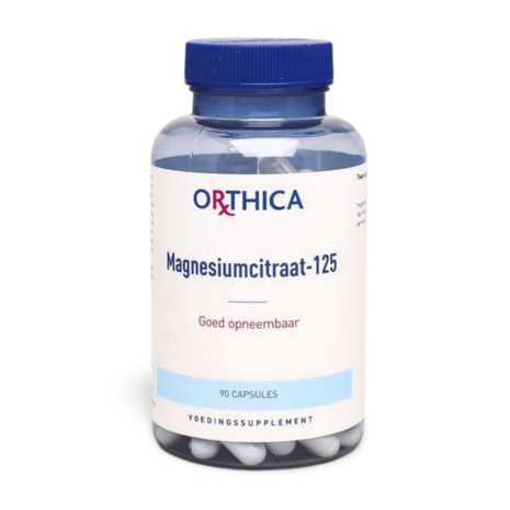 Orthica Magnesium Citraat 125 90ca