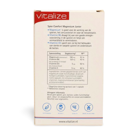 Vitalize Spier Comfort Magnesium Junior 30ca
