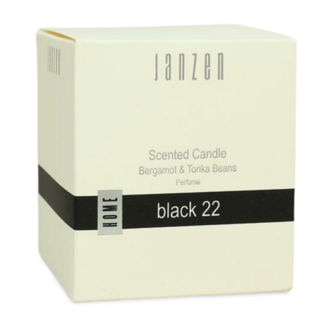 Janzen Scented Candle Black 22