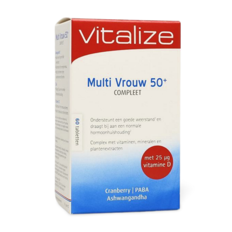 Vitalize Multi Vrouw 50+ 60tb