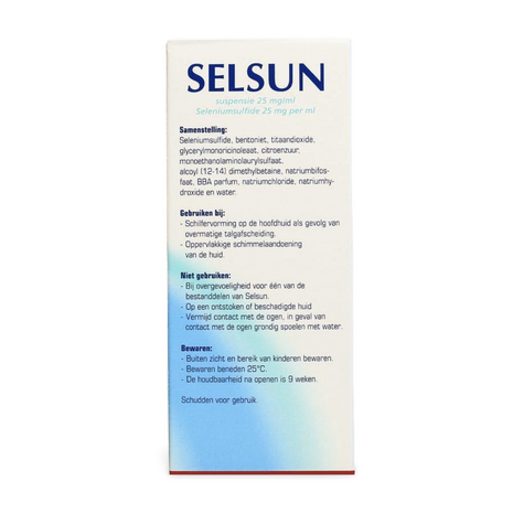 Selsun Suspensie 25 Mg/ml 60ml