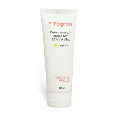 Fagron Cetomacrogol Creme 20% Vaseline 100g