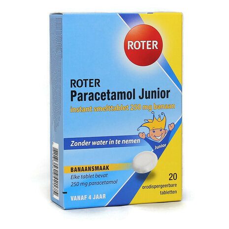 Roter Paracetamol 250 Junior 20tb