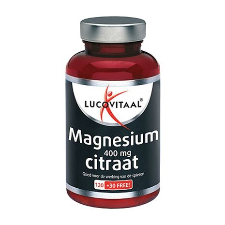 Lucovitaal Magnesium Citraat 400mg 150tb