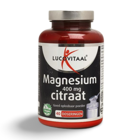 Lucovitaal Magnesium Citraat 400mg Poeder 100g