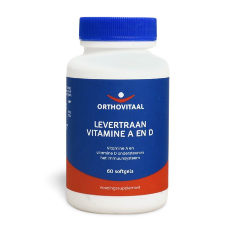 Orthovitaal Levertraan Vitamine A En D 60sft