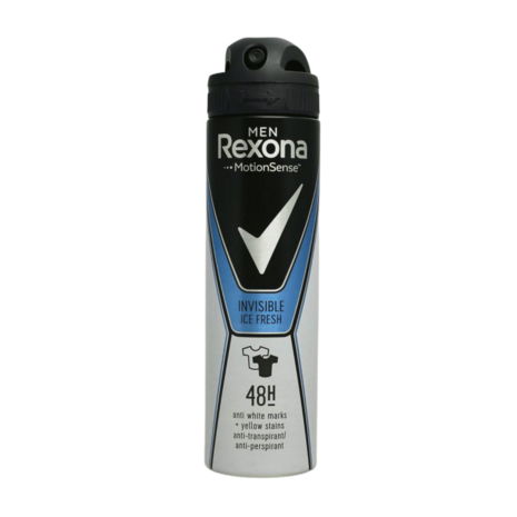 Rexona Men Deodorant Spray Invisible Ice 150ml