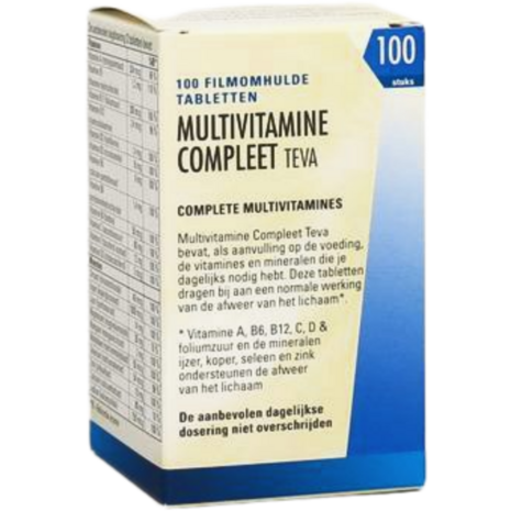Multivitamine Compleet Teva Tabletten