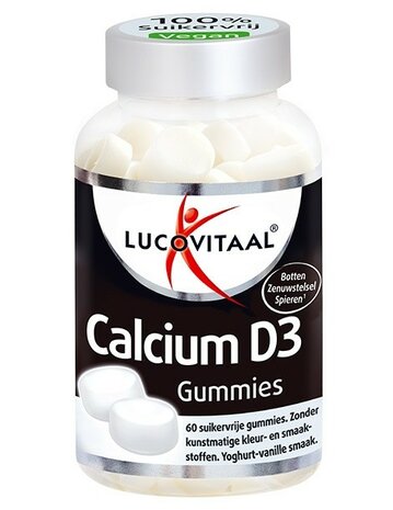 Lucovitaal Calcium D3 Gum 60tb