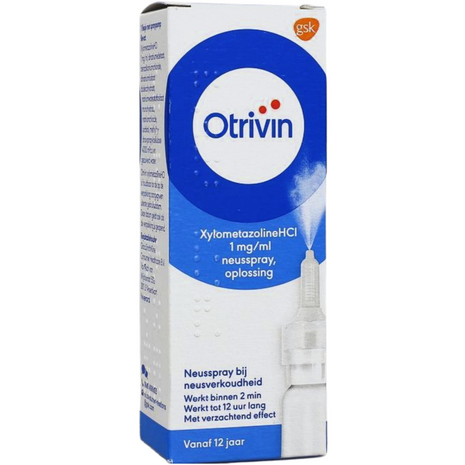Otrivin Spray 1 Mg Verzachtend 12+ Jaar 10ml