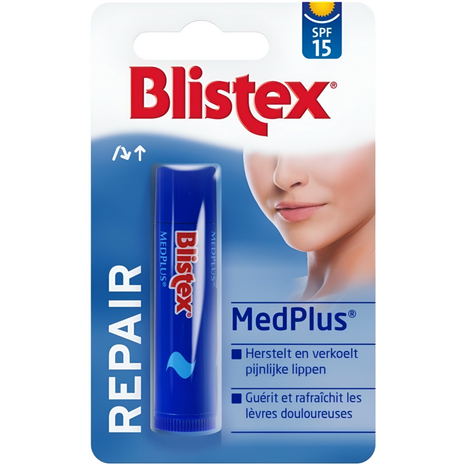 Blistex Lippenbalsem Med Plus Stick Hang 4.25g