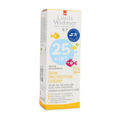 Louis Widmer Kids Sun Protection Cream 25 Zonder Parfum 100ml