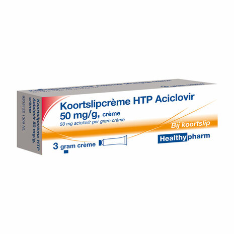 Healthypharm Koortslip Creme Aciclovir 3g