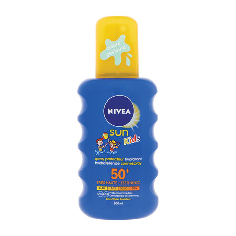 Nivea Sun Kids Hydraterende Spray F50+ 200 Ml