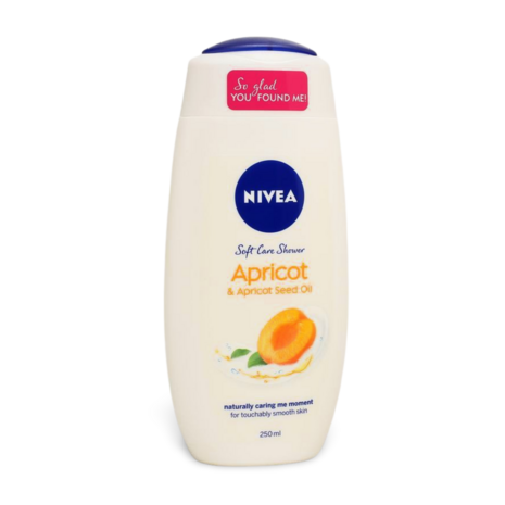 Nivea Soft Care Shower Gel met Abrikoos &amp; Abrikozenpit Olie 250ml