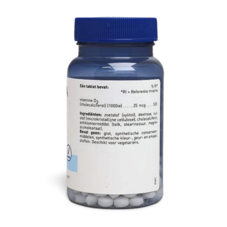 Orthica Vitamine D-25 Voedingssupplement - 120 Tabletten