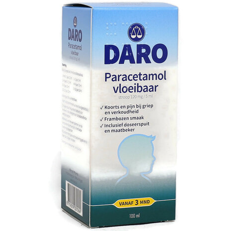 Daro Paracetamol Vloeibaar 100ml
