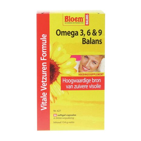 Bloem Omega 3 6 &amp; 9 Balans 96sft