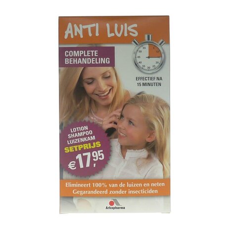 Anti Luis Lotion/shampoo/kam 1set