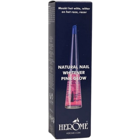 Herome Natural Nail Whitener Pink Glow 10ml