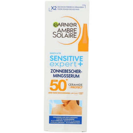 Garnier Ambre Solaire Allergic Skin Body Serum Spf50+ 125ml