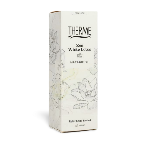 Therme Zen White Lotus Massageolie 125ml