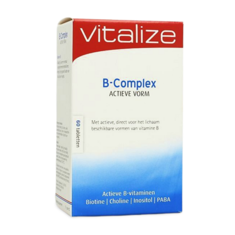 Vitalize B-complex Actieve Vorm 60tb