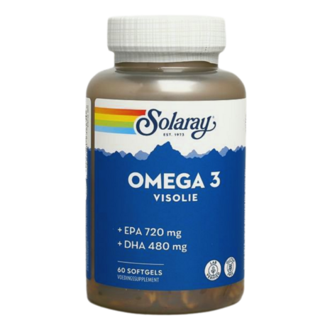 Solaray Omega 3 Visolie 60sft