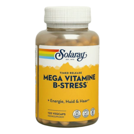 Solaray Mega Vitamine B Stress Tr 120vc