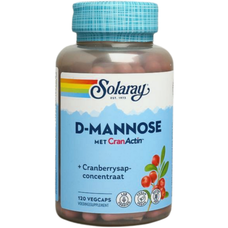 Solaray D-mannose Cranactin 120vc