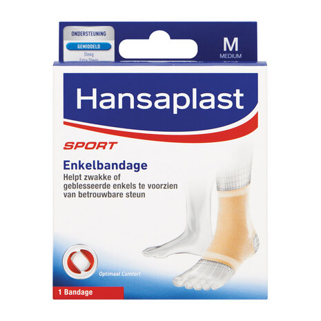 Hansaplast Sport Enkelbandage Medium 1st