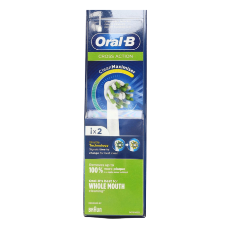 Oral B Opzetborstel Cross Action 2st