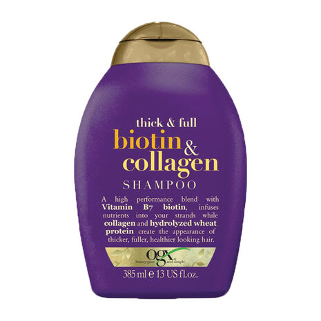 Ogx Thick A Full Biotin &amp; Collagen Shampoo Bio 385ml