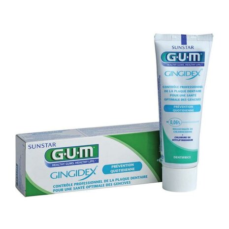 Gum Gingidex Tandpasta Tube 75ml