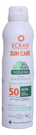 Ecran Sun Care Sunnique Natural Zonnebrandcr&egrave;me SPF50 250ml